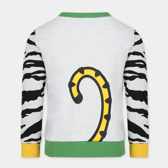 Kenzo Kids logo-embroidered cotton Sweatshirt size 8 - Picture 2 of 5